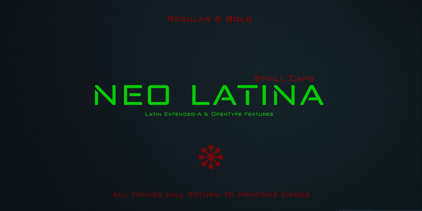 Neo Latina Font